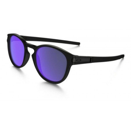OAKLEY LATCH MATTE BLACK W/ VIOLET IRIDIUM