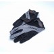 LUVA DVORAK 9514 S PRETO/VERMELHO DEDO LONGO (PULSEIRA DE VELCRO, ANTIDERRAPANTE, SECAGEM RAPIDA