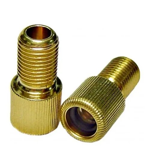 ADAPTADOR BRONZE DE VALVULA PRESTA P/ SCHRADER