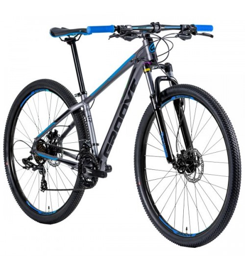 BICICLETA HYPE 30 19 21V HD GRAF/AZ/PTO