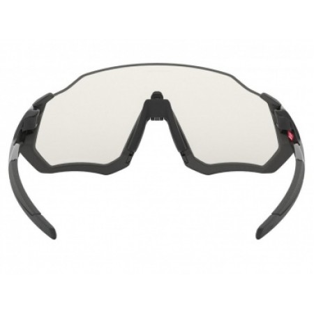 OAKLEY FLIGHT JACKET SCENIC GREY/MATTE STEEL W/ CLEAR/BLACK PHOTOCROMIC